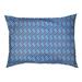 Tucker Murphy Pet™ Campion Stripe Diamonds Cat Bed Designer Pillow Fleece, Polyester | 9.5 H x 19.5 W x 29.5 D in | Wayfair