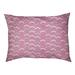 Tucker Murphy Pet™ Chelan Lined Chevrons Indoor Dog Pillow Polyester in Pink/Gray | 6.5 H in | Wayfair 75D9DCA5F33A4E10A3BFDA2AF4ACAB04