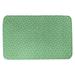 Latitude Run® Avicia Katelyn Elizabeth Lattice Rectangle Non-Slip Bath Rug Memory Foam in Green | 21" W x 34" L | Wayfair