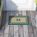 Charlton Home® Stansfield Rectangle Monogram Fiber Outdoor Door Mat Coir | Rectangle 2' x 3'3" | Wayfair AD3B52A664514114BB832EE7510BAB9F