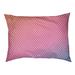 Tucker Murphy Pet™ Campion Mermaid Scales Outdoor Pillow Polyester in Orange/Pink/Indigo | 14 H x 42.5 W x 14 D in | Wayfair