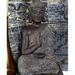 World Menagerie Aghnadarragh Buddha Sculpture Stone, Rubber in Brown/Gray | 21 H x 11 W x 7 D in | Wayfair 44677