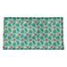 Latitude Run® Avicia Black Tropical Pattern Pillow Sham - Microfiber Polyester in Green/Gray/Blue | 23 H x 39 W in | Wayfair