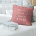 East Urban Home Stay Hungry Quote Linen Pillow Cover Linen in Red/White | 16 H x 16 W x 0.5 D in | Wayfair A1C6207BFF7D462892E8222800737A6E