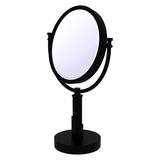 Winston Porter Marnell Table Modern & Contemporary Magnifying Makeup/Shaving Mirror 23.5 H x 8.0 W x 1.0 D in gray/black in Matte Black | Wayfair