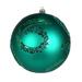 The Holiday Aisle® Matte Sequin Swirl Ball Ornament Plastic in Green/Blue | 4.75 H x 4.75 W x 4.75 D in | Wayfair 64ABEF4E01E94424BEEA27FDE8B0D184
