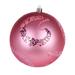 The Holiday Aisle® Matte Sequin Swirl Ball Ornament Plastic in Pink | 4.75 H x 4.75 W x 4.75 D in | Wayfair 84707D6E95154751BB76DA5C6ABACABC