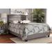 Ebern Designs Tufted Low Profile Standard Bed Upholstered/Polyester in Gray/Black | 78.9 W x 83.3 D in | Wayfair 5B8AB81E3C0C4435AFEEDB2262DDD37D