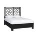 Bloomsbury Market Olga Low Profile Standard Bed Metal in Black | 60 H x 63.5 W x 85 D in | Wayfair DEEAB14A17EF48D6A971EC47BEB4EF41