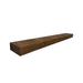 Millwood Pines Juna Floating Wood Fireplace Shelf Mantel in Brown | 3 H x 60 W x 7 D in | Wayfair 1C9382C1EF05444D9974F0FFF2E14070
