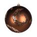 The Holiday Aisle® Matte Sequin Swirl Ball Ornament Plastic in Brown | 4.75 H x 4.75 W x 4.75 D in | Wayfair 40667491B4A14028BE0D3BCDBECAADFD