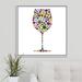 Latitude Run® 'Wine Glass Party II' Painting on Canvas Canvas | 31.7 H x 31.7 W x 1.75 D in | Wayfair 87DDB11A3698453AA66EFE7136FC57B6