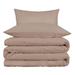 Eider & Ivory™ Loftis Traditional 3 Piece Cotton Poly Blend Duvet Cover Set Cotton in Brown | Full/Queen | Wayfair 5DA0F432FFFB4E75A92519D9CE370EC8