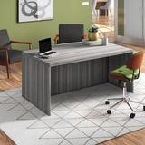 Safco Products Company Aberdeen Desk Shell Wood in Gray/Brown | 29.5 H x 72 W x 42 D in | Wayfair ABD7242LGS
