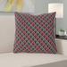 Latitude Run® Avicia Throw Pillow Polyester in Red | 14 H x 14 W x 3 D in | Wayfair D843A860EDA2404DB2FBF56824EEE3E5