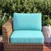 Sol 72 Outdoor™ Waterbury Outdoor Cushion Cover Acrylic in Green/Blue | 6 H in | Wayfair 809801E62DBF4B768FA7E457B15304FC