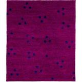 72 W in Rug - Isabelline One-of-a-Kind Lorenco Hand-Knotted Tibetan Pink 6' Square Area Rug Silk/Wool | Wayfair 2FB8DF86E09E465186DA4D5894274984