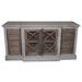 Gracie Oaks Preece Sideboard Wood in Brown/Gray/Green | 32 H x 64 W x 22 D in | Wayfair 968702DE71CB488B9A0D9F47777A3C90