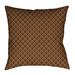 Latitude Run® Avicia Indoor/Outdoor Throw Pillow Polyester/Polyfill blend in Orange | 18 H x 18 W x 9.5 D in | Wayfair