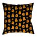 Latitude Run® Avicia Outdoor Throw Pillow Polyester/Polyfill blend in Orange | 18 H x 18 W x 9.5 D in | Wayfair 8CF717613A00479F966510C77623804A