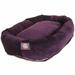 Majestic Pet Products Oval Pet Bed Polyester/Faux Suede in Indigo | 7 H x 18 W x 24 D in | Wayfair 78899552261