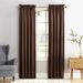 Wayfair Basics® kids Thermal Room Darkening Rod Pocket Curtain Panel Polyester in Brown | 63 H in WFBS1892 44621498