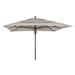 Arlmont & Co. Maria 10' Square Market Umbrella, Wood in Brown | Wayfair 194D14FE886A47A89B6EF5B28D9359C6