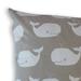 Isabelle & Max™ Gideon Graphic Cotton Pillow Down/Feather/Cotton in White | 12 H x 18 W x 5 D in | Wayfair 094615D3D87D4BBF828541E9292FC9D9