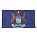 Winston Porter Enrik Michigan Flag Sham Polyester | 23 H x 31 W x 1 D in | Wayfair A3529FAE8CD042C8B05D3568B1C8F0ED