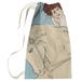 East Urban Home Vintage Horse Riding Circus Girl Poster Laundry Bag Fabric in Brown | 76.5 H in | Wayfair 0A5B6934FC1344F3BE45F0EA04491C16