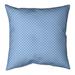 Latitude Run® Avicia Reverse Ombre Geometric Indoor/Outdoor Throw Pillow Polyester/Polyfill blend in Blue | 16 H x 16 W x 3 D in | Wayfair