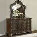 Lark Manor™ Arvo 9 Drawer Dresser w/ Mirror Wood in Brown/Gray | 67.5 H x 87.25 W x 19.5 D in | Wayfair 3E52C92568FF4FDD884465A573E57956