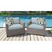 Wade Logan® Avelinn Patio Chair w/ Cushions Wicker/Rattan in Gray/Brown | 29 H x 40 W x 35 D in | Wayfair 2941FACE54884DA0962A572B7136097D