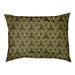 Tucker Murphy Pet™ Chen Hand Drawn Triangles Indoor Dog Pillow Polyester/Fleece in Red/Yellow | 6.5 H x 7 D in | Wayfair