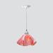 Ivy Bronx Amergin 1 - Light Unique/Statement Geometric Pendant, Crystal in Pink | 2 H x 2.75 W x 247.5 D in | Wayfair JRBL-LP16-PEO