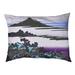 Tucker Murphy Pet™ Cassel Katsushika Hokusai Dawn at Isawa in Kai Province Outdoor Cat Designer Pillow Fleece, in Brown | Wayfair