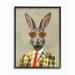 Ebern Designs Chantra Rabbit Man Portrait Wall Décor Wood in Brown | 14 H x 11 W x 1.5 D in | Wayfair 577B1FFEFA2D4BA2B7ED9A620575BC88
