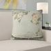 East Urban Home Blossoms over the River Throw Pillow Polyester/Polyfill/Linen in Blue | 14 H x 14 W x 14 D in | Wayfair