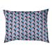 Tucker Murphy Pet™ Chen Skyscrapers Pattern Outdoor Dog Pillow Polyester in Pink/Blue | 6 H x 28 W in | Wayfair 690450572CA3446182EAA90E80BDEC5B