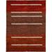 72 W in Rug - Isabelline One-of-a-Kind Underhill Hand-Knotted Tibetan Red/Brown 6' Round Wool Area Rug Wool | Wayfair