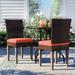 Lark Manor™ Anishia Patio Dining Chair w/ Cushion | 36 H x 19 W x 18 D in | Wayfair FF50BE4AE2DB4C59850686A78ABC6100