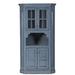 August Grove® Southville 43" Wide Server Wood in Green | 79 H x 43 W x 24 D in | Wayfair 0157355A3A2440D480800F82248EBE99