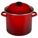 Le Creuset Enamel on Steel Stockpot w/ Lid Carbon Steel in Red | 10.75 H x 13 W in | Wayfair 56000954060341