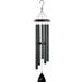 Latitude Run® Grimstad Wind Chime Metal in White | 36 H x 6.5 W x 6.5 D in | Wayfair 60202