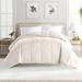 Wade Logan® Chisolm Lightweight All Season Down Alternative Comforter Polyester/Polyfill/Microfiber in White | 92 H x 92 W x 1.5 D in | Wayfair