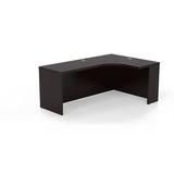 Safco Products Company Aberdeen Series Corner Desk Wood/Metal in Brown | 29.53 H x 72 W x 48 D in | Wayfair AEC72RLDC