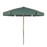 Arlmont & Co. Stephanie 7.5' Beach Umbrella Wood in Brown | 87 H in | Wayfair 6AB8E22B901E441B9B4A202DB37B65A4