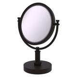 Charlton Home® Mooresville Vanity Top Modern & Contemporary Make-Up/Shaving Mirror Metal in Brown | 15 H x 8 W x 8 D in | Wayfair