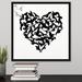 Ebern Designs 'Hearts in Flight IV' Graphic Art on Canvas Canvas | 17.7 H x 17.7 W x 1.75 D in | Wayfair 86F0DAA8C8024A509F3CCED51515EF96