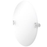 Darby Home Co Godinez 21"x29" Oval Tilt Accent Mirror Metal in White | 29 H x 21 W x 2.5 D in | Wayfair BD11B645063C4D96975596FCD2371D6D